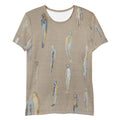ASCENSION art men's athletic t-shirt – flat front