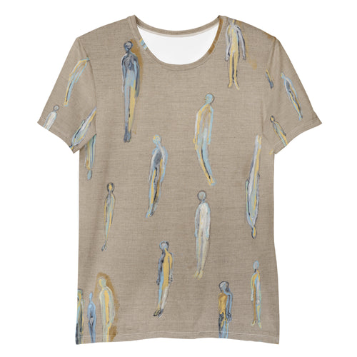 ASCENSION art men's athletic t-shirt – flat front