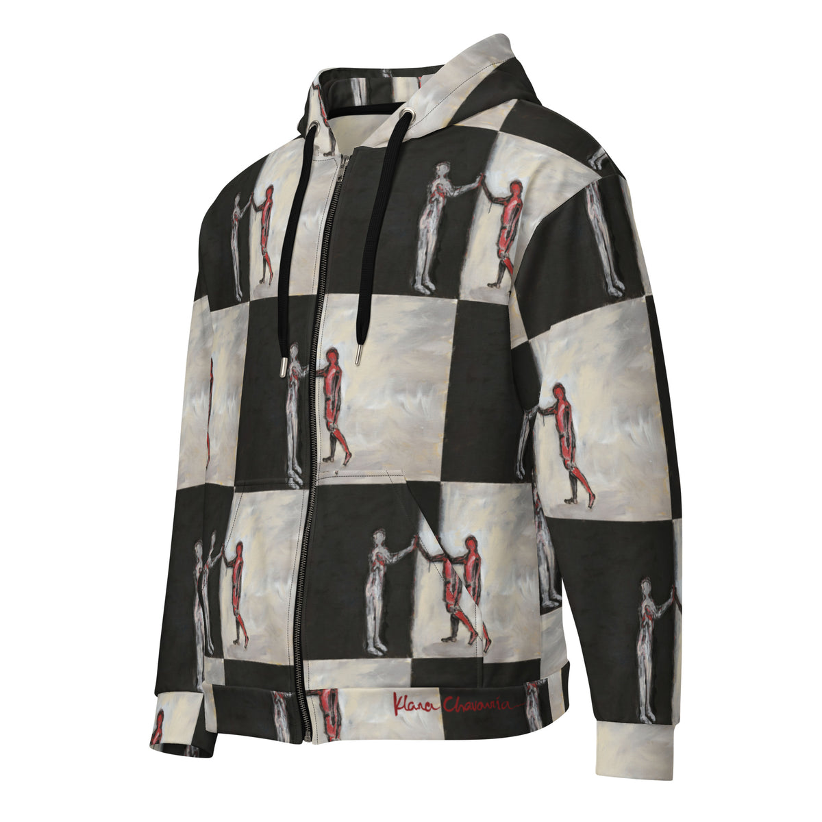 ENCOUNTER zip hoodie – left front