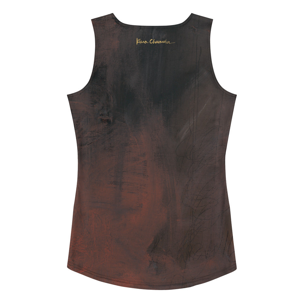 ILLUMINATION art women's tank top – flat back