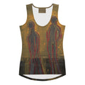 THE WALK art women's tank top – flat front
