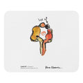 LOVE U? Mouse Pad – front, flat
