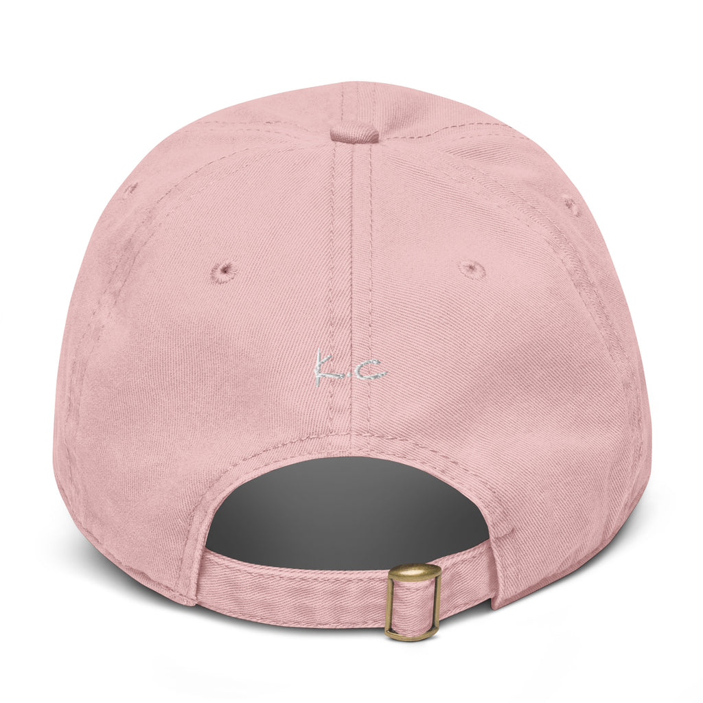 FIGURE STUDY Garment Washed Baseball Cap – Dusty Rose – back