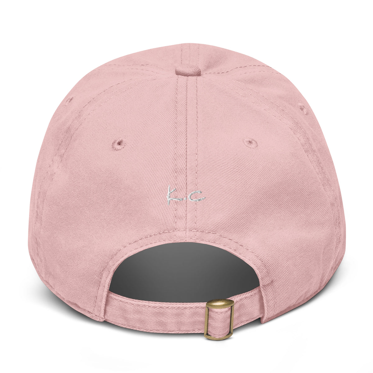 FIGURE STUDY Garment Washed Baseball Cap – Dusty Rose – back
